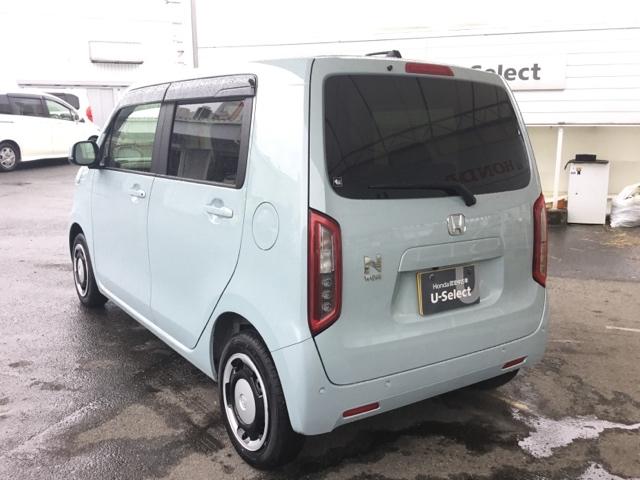 N-WGN L デモカー クルコン 衝突軽減B バックカメラ 純正ナビ フルセグ ETC 前後ドラレコ シートヒーター Pセンサー 誤発進抑制 DVD 禁煙車 ベンチシート 盗難防止システム ABS スマートキー(7枚目)