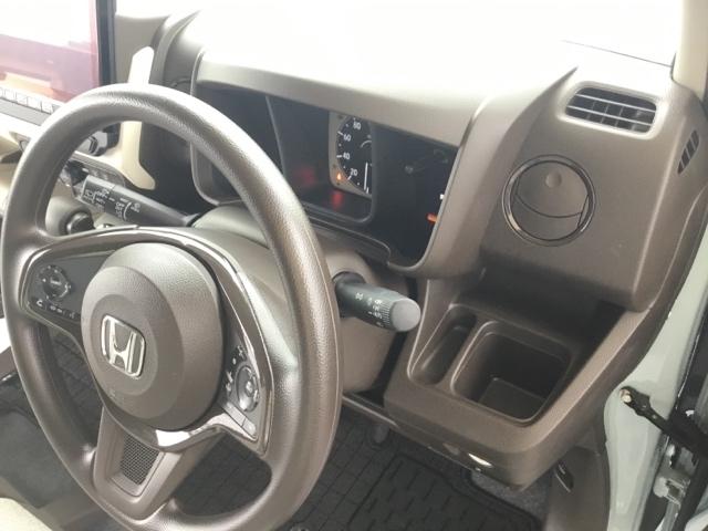 N-WGN L デモカー クルコン 衝突軽減B バックカメラ 純正ナビ フルセグ ETC 前後ドラレコ シートヒーター Pセンサー 誤発進抑制 DVD 禁煙車 ベンチシート 盗難防止システム ABS スマートキー(28枚目)