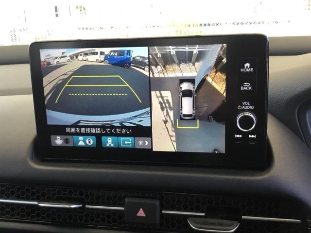 ＺＲ－Ｖ ｅ：ＨＥＶＺ特別仕様車ブラックスタイル　デモカー　全周囲カメラ　純正ナビ　ＥＴＣ２．０　前後ドラレコ　シートヒーター　アラウンドビューモニター　ＬＥＤヘッドランプ　スマ－トキ－　クルコン　ＥＴＣ車載器　電動シート　オートライト　本革シート（19枚目）