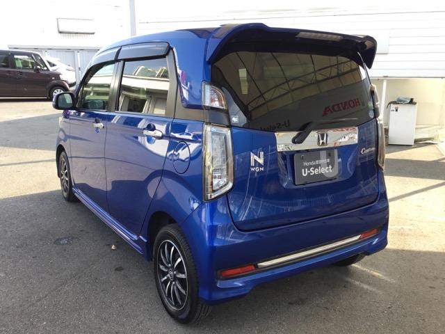 Ｎ－ＷＧＮカスタム Ｇ・ターボパッケージ　クルコン　バックカメラ　社外ナビ　フルセグ　ＥＴＣ　ドラレコ　横滑り防止システム　ＥＣＯＮモード　ＷＳＲＳ　ナビ＆ＴＶ　イモビ　オートクルーズ　キーフリー　ターボモデル　ベンチシート　ＡＢＳ　ＡＣ（7枚目）