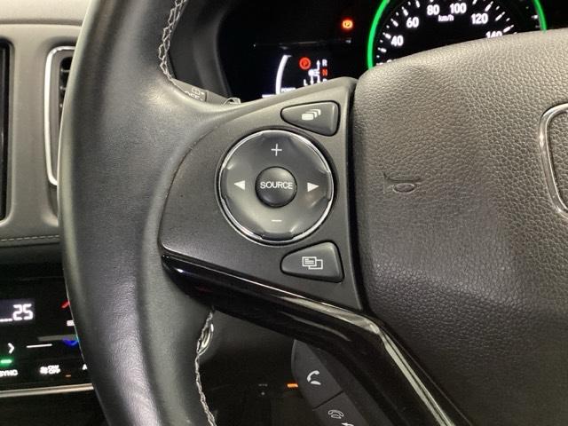 ヴェゼル ハイブリッドＺ・ホンダセンシング　クルコン　フロントカメラ　純正ナビ　ＥＴＣ　パドルシフト　レーダーサポート　ＤＶＤ再生機能　横滑り防止システム　バックアイカメラ　盗難防止装置　フルセ　シートヒーター付　スマ－トキ－　ＥＣＯモード（32枚目）