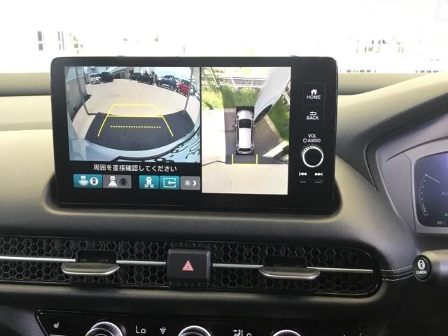 ＺＲ－Ｖ ｅ：ＨＥＶＺ特別仕様車ブラックスタイル　デモカー　全周囲カメラ　ＥＴＣ２．０　サイドカーテンエアバック　マルチカメラ　ＬＥＤライト　オートライト　本革シート　パワーバックドア　スマートキー　パワーシート　ＶＳＡ　オートクルーズコントロール（18枚目）