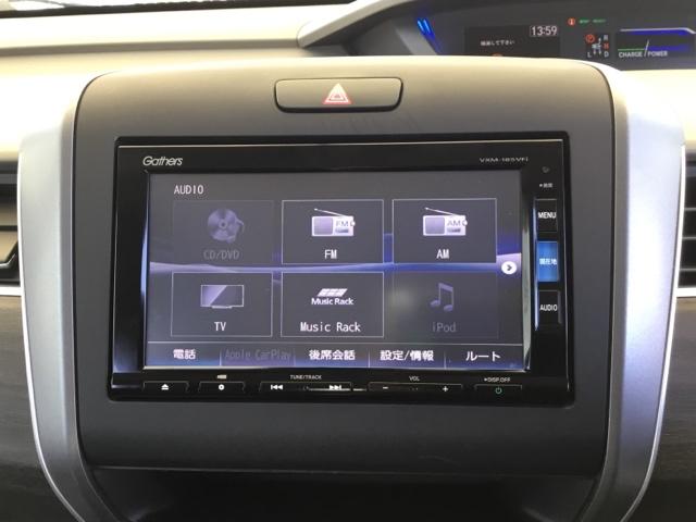 フリードハイブリッド ハイブリッド・ＥＸ　地デジフルセグＴＶ　シ－トヒ－タ－　リヤカメラ　ＬＥＤライト　フルオートエアコン　ＡＢＳ　ドラレコ付　ＤＶＤ再生可　ウォークスルー　サイドエアバッグ　キーフリー　ナビ＆ＴＶ（18枚目）