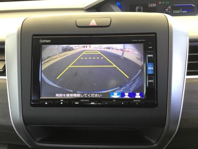 フリードハイブリッド ハイブリッド・ＥＸ　地デジフルセグＴＶ　シ－トヒ－タ－　リヤカメラ　ＬＥＤライト　フルオートエアコン　ＡＢＳ　ドラレコ付　ＤＶＤ再生可　ウォークスルー　サイドエアバッグ　キーフリー　ナビ＆ＴＶ（19枚目）