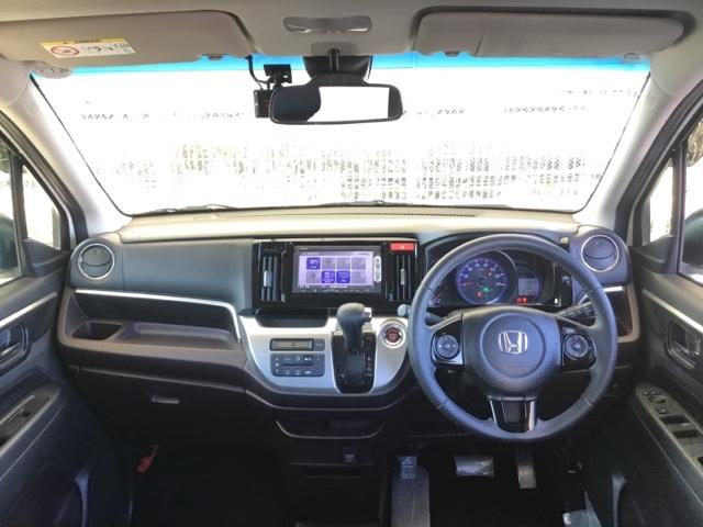 Ｎ－ＷＧＮカスタム Ｇ・Ａパッケージ　あんしんパッケージ　クルコン　バックカメラ　前後ドラレコ　純正ナビ　ワンセグ　追突被害軽減ブレーキ　フロントベンチシート　Ｒカメ　ＡＵＴＯエアコン　助手席エアバック　ＡＢＳ　パワーウィンドウ　スマキ－（2枚目）