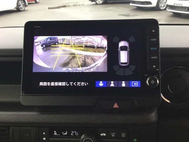 Ｎ－ＢＯＸカスタム ターボ　両側電動スライドドア　クルコン　リアカメラ　純正ナビ　フルセグ　ＥＴＣ　イモビライザー　衝突被害軽減　ベンチシート　キーフリー　Ｐセンサー　ＥＳＣ　パワステ　ＤＶＤ再生　両席エアバック　ターボ車（20枚目）