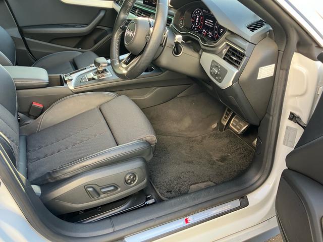 A5スポーツバック 40TFSIスポーツ Sラインパッケージ ディーラー車 右ハンドル パドルシフト クルーズコントロール ハーフレザーパワーシート シートヒーター 前後ドラレコ ナビTV バックカメラ パワートランク 純正プライバシーガラス(20枚目)