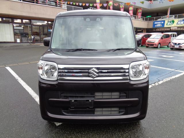 スペーシア ハイブリッドG 両側スライドドア TV クリアランスソナー 衝突被害軽減システム スマートキー アイドリングストップ ベンチシート CVT 盗難防止システム ABS ESC 衝突安全ボディ エアコン(14枚目)