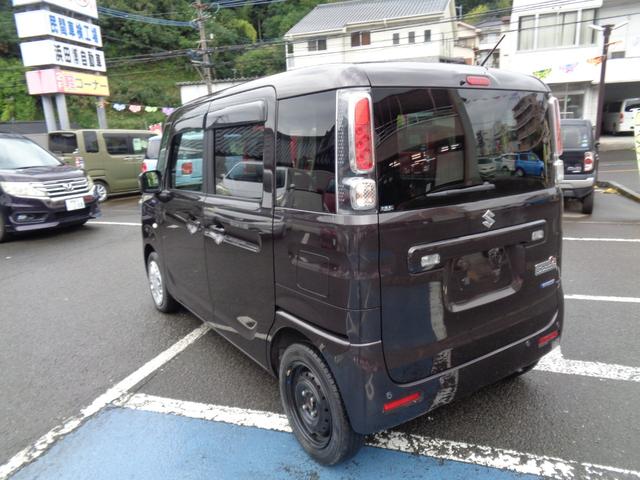 スペーシア ハイブリッドG 両側スライドドア TV クリアランスソナー 衝突被害軽減システム スマートキー アイドリングストップ ベンチシート CVT 盗難防止システム ABS ESC 衝突安全ボディ エアコン(19枚目)