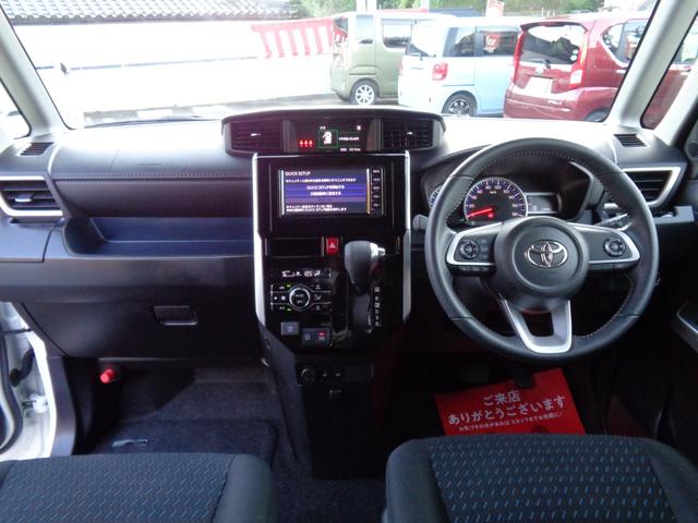 ルーミー カスタムG 両側電動スライドドア クリアランスソナー オートクルーズコントロール 衝突被害軽減システム アルミホイール LEDヘッドランプ スマートキー アイドリングストップ シートヒーター CVT(2枚目)