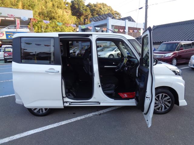 ルーミー カスタムG 両側電動スライドドア クリアランスソナー オートクルーズコントロール 衝突被害軽減システム アルミホイール LEDヘッドランプ スマートキー アイドリングストップ シートヒーター CVT(17枚目)