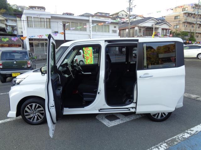 ルーミー カスタムG 両側電動スライドドア クリアランスソナー オートクルーズコントロール 衝突被害軽減システム アルミホイール LEDヘッドランプ スマートキー アイドリングストップ シートヒーター CVT(18枚目)