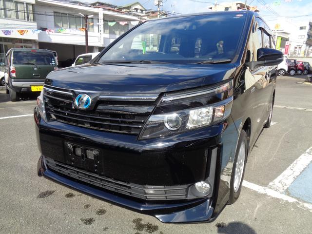 ヴォクシー ハイブリッドV ETC バックカメラ ナビ オートクルーズコントロール 両側スライド・片側電動 LEDヘッドランプ スマートキー シートヒーター 3列シート CVT アルミホイール 盗難防止システム 衝突安全ボディ(12枚目)