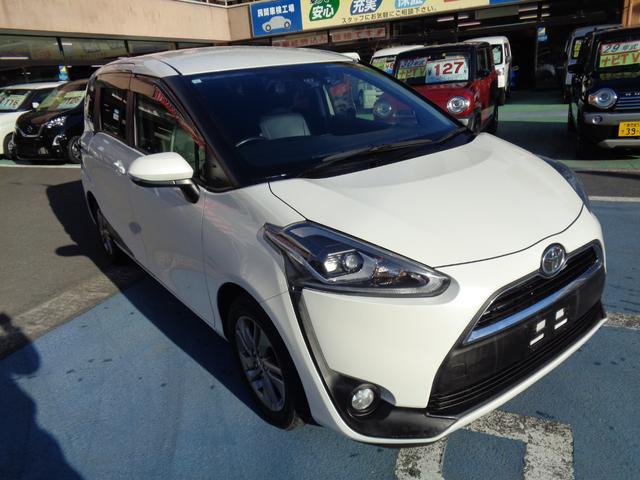 シエンタ Ｇ　バックカメラ　ＴＶ　レーンアシスト　衝突被害軽減システム　両側電動スライドドア　オートマチックハイビーム　スマートキー　アイドリングストップ　３列シート　ＣＶＴ　アルミホイール　盗難防止システム（15枚目）