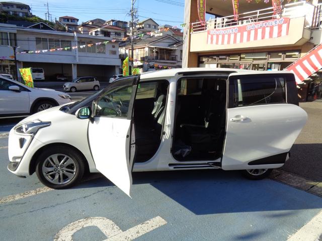 シエンタ Ｇ　バックカメラ　ＴＶ　レーンアシスト　衝突被害軽減システム　両側電動スライドドア　オートマチックハイビーム　スマートキー　アイドリングストップ　３列シート　ＣＶＴ　アルミホイール　盗難防止システム（17枚目）