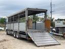 　１０輪トラック　ウイング家畜運搬車　パワーバックドア　後輪ダブル（34枚目）