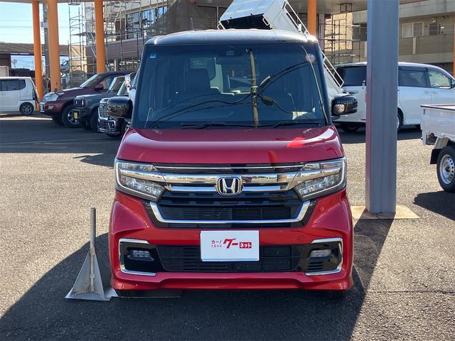Ｎ－ＢＯＸカスタム Ｌ　ドライブレコーダー　バックカメラ　両側電動スライドドア　ナビ　ＴＶ　クリアランスソナー　オートクルーズコントロール　レーンアシスト　衝突被害軽減システム　オートライト　ＬＥＤヘッドランプ　スマートキー（12枚目）