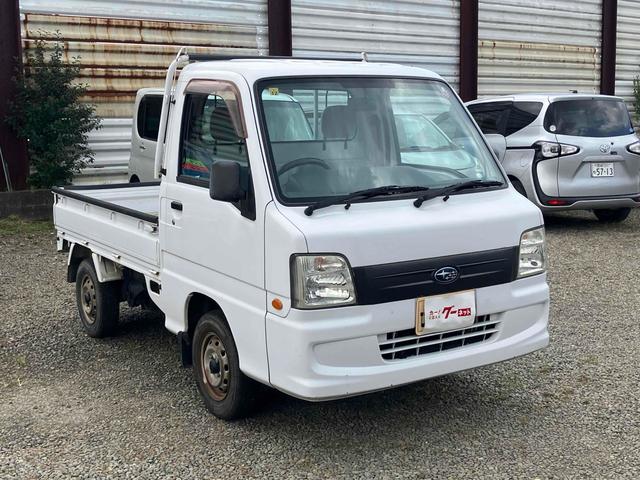 サンバートラック TB 4WD 軽トラ AT エアコン パワーステアリング 運転席エアバッグ ヘッドライトレベライザー 三方開 積載量350kg(3枚目)