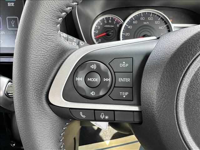 ルーミー カスタムG 登録済未使用車 バックカメラ ソナー クルーズコントロール LEDヘッドライト 両側電動スライドドア スマートキー アイドリングストップ 電動格納ミラー(11枚目)