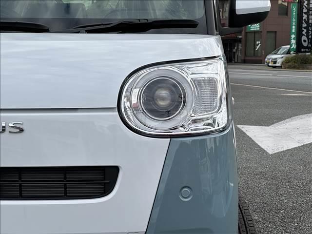 ムーヴキャンバス ストライプスＧ　届出済未使用車　ブレーキサポート　レーンサポート　ソナー　スマートキー　プッシュスタート　両側電動スライドドア　シートヒーター　アイドリングストップ　電動格納ミラー（6枚目）