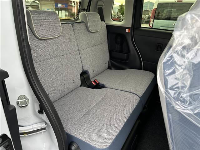 ムーヴキャンバス ストライプスＧ　届出済未使用車　ブレーキサポート　レーンサポート　ソナー　スマートキー　プッシュスタート　両側電動スライドドア　シートヒーター　アイドリングストップ　電動格納ミラー（32枚目）