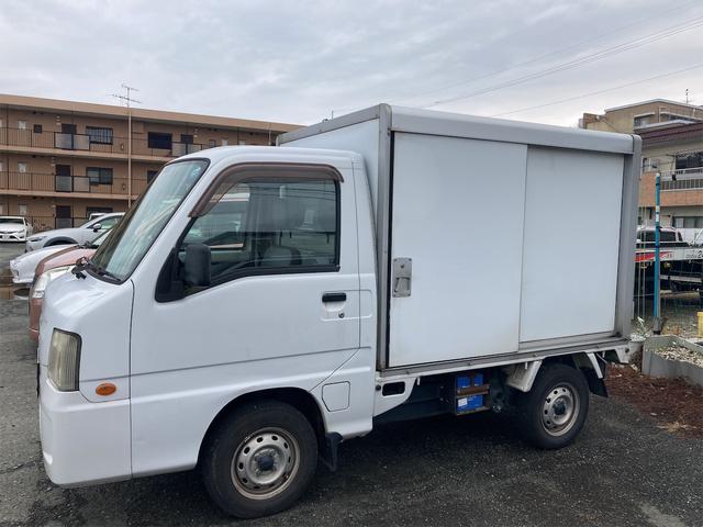 スバル サンバートラック オートマ エアコン パワステ 保冷車 エアバッグ 荷台スライドドア 22.0万円 平成23年(2011年) 熊本県 中古車 スバルサンバー保冷車