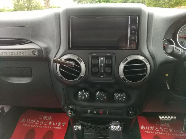 ジープ・ラングラーアンリミテッド スポーツ　後期・３．６Ｌ・リフトアップ　・４ＷＤ・社外ＡＷ・社外ウインチ・ドラレコ・前後左カメラ・ヒルディセントコントロール・クルーズコントロール・オーバーフェンダー・ＥＴＣ・７Ｖ型ワイドフルセグナビ・ＤＶＤ・ＳＤ・Ｂｌｕｅｔｏｏｔｈ（25枚目）