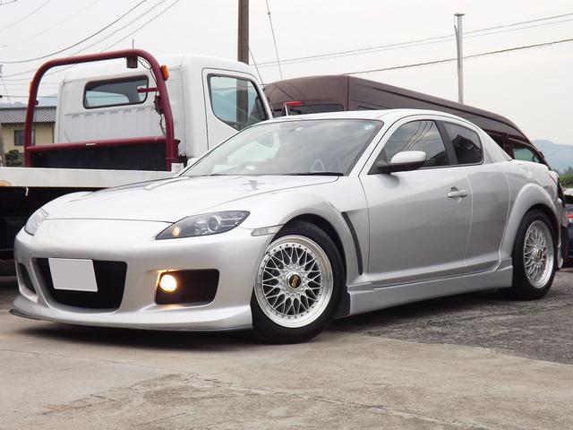 マツダ ＲＸ－８ タイプＳ ６ＭＴ マツダスピードエアロ ＢＢＳアルミの中古車｜グーネット中古車