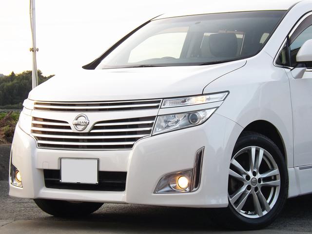 エルグランド 250ハイウェイスター 7人乗り ナビ フルセグTV バックカメラ ETC DVD再生 Bluetooth 左パワースライドドア キャプテンシート ハーフレザー インテリキー 18インチアルミ オートHIDライト 記録簿完備(17枚目)