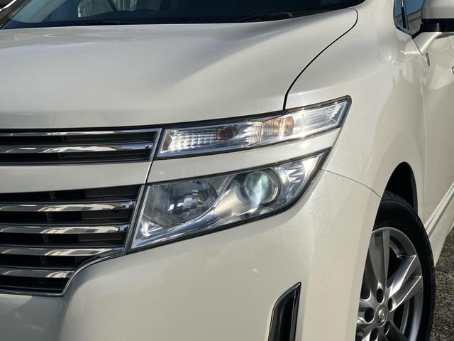 エルグランド 250ハイウェイスター 7人乗り ナビ フルセグTV バックカメラ ETC DVD再生 Bluetooth 左パワースライドドア キャプテンシート ハーフレザー インテリキー 18インチアルミ オートHIDライト 記録簿完備(33枚目)