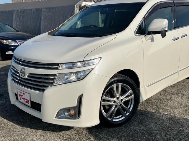 エルグランド 250ハイウェイスター 7人乗り ナビ フルセグTV バックカメラ ETC DVD再生 Bluetooth 左パワースライドドア キャプテンシート ハーフレザー インテリキー 18インチアルミ オートHIDライト 記録簿完備(34枚目)