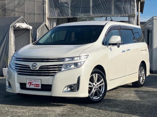 エルグランド 250ハイウェイスター 7人乗り ナビ フルセグTV バックカメラ ETC DVD再生 Bluetooth 左パワースライドドア キャプテンシート ハーフレザー インテリキー 18インチアルミ オートHIDライト 記録簿完備(61枚目)