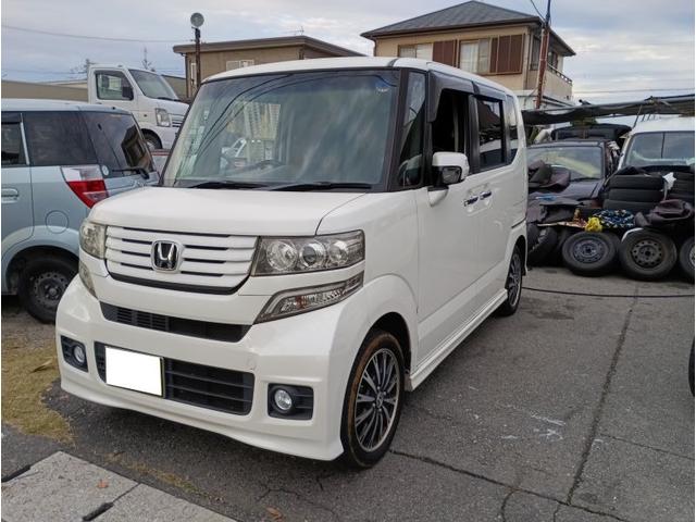 Ｎ－ＢＯＸカスタム Ｇ・ターボパッケージ　カスタム　Ｇ・ターボパッケージ　両側パワースライドドア　プッシュスタート　バックカメラ（2枚目）