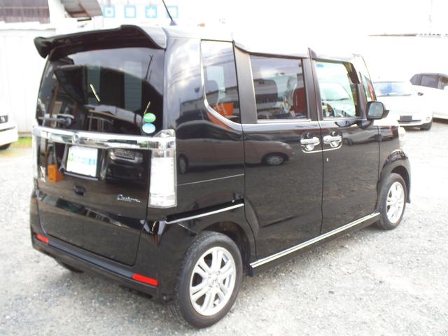 N-BOXカスタム G・Lパッケージ 社外ナビ フルセグTV Bluetoothオーディオ バックカメラ 左パワースライドドア ディスチャージヘッドライト オートライト スマートキー プッシュスタート ETC(10枚目)