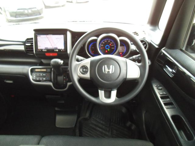 N-BOXカスタム G・Lパッケージ 社外ナビ フルセグTV Bluetoothオーディオ バックカメラ 左パワースライドドア ディスチャージヘッドライト オートライト スマートキー プッシュスタート ETC(11枚目)