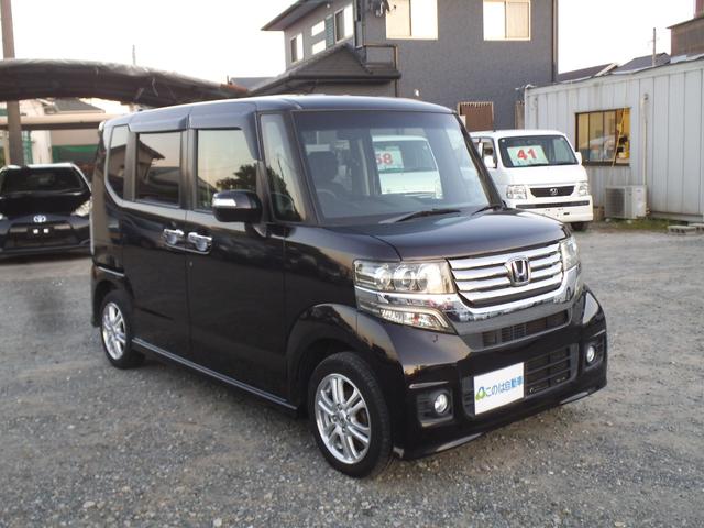 Ｎ－ＢＯＸカスタム Ｇ・Ｌパッケージ　ストラーダＨＤＤナビＣＮ－Ｈ５１０Ｄ　フルセグＴＶ　Ｂｌｕｅｔｏｏｔｈオーディオ　バックカメラ　左パワースライドドア　オートライト　ディスチャージヘッドライト　スマートキー　ＥＴＣ（5枚目）