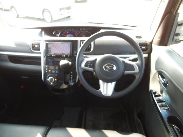 タント カスタムＸ　トップエディションＳＡＩＩ　社外ナビ　フルセグＴＶ　Ｂｌｕｅｔｏｏｔｈオーディオ　バックカメラ　オートライト　左パワースライドドア　ＬＥＤヘッドライト　スマートキー　プッシュスタート　エコアイドル　ＥＴＣ（11枚目）