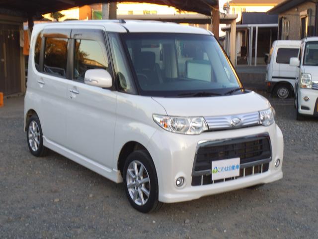 タント カスタムX 純正ナビNMZP-W62 フルセグTV Bluetoothオーディオ 左パワースライドドア スマートキー エコアイドル ディスチャージヘッドライト(5枚目)