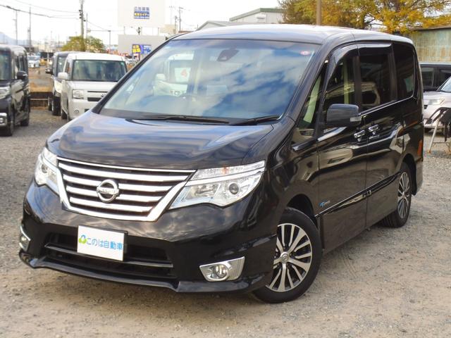 セレナ ハイウェイスター Vセレクション+セーフティ SHV 純正ナビMP314D-W フルセグTV Bluetoothオーディオ エマージェンシーブレーキ バックカメラ 両側パワースライドドア オートライト クルーズコントロール ETC(2枚目)