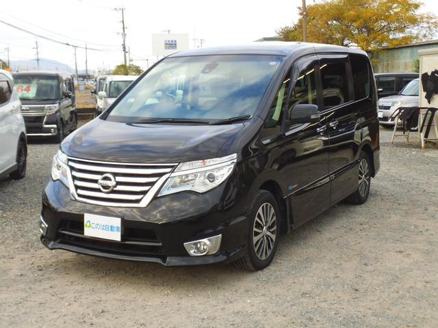 セレナ ハイウェイスター Vセレクション+セーフティ SHV 純正ナビMP314D-W フルセグTV Bluetoothオーディオ エマージェンシーブレーキ バックカメラ 両側パワースライドドア オートライト クルーズコントロール ETC(3枚目)