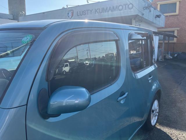 キューブ 15X インディゴ+プラズマ インテリキー2個 プッシュスタート ナビ DVD 電格ミラー オートエアコン ベンチシート プライバシーガラス(3枚目)