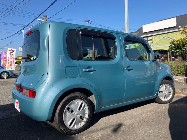 キューブ 15X インディゴ+プラズマ インテリキー2個 プッシュスタート ナビ DVD 電格ミラー オートエアコン ベンチシート プライバシーガラス(7枚目)