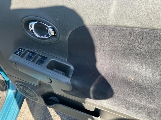 キューブ 15X インディゴ+プラズマ インテリキー2個 プッシュスタート ナビ DVD 電格ミラー オートエアコン ベンチシート プライバシーガラス(9枚目)