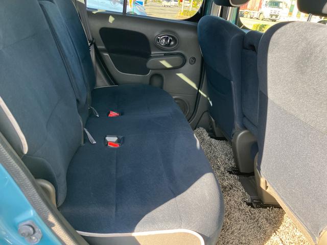 キューブ 15X インディゴ+プラズマ インテリキー2個 プッシュスタート ナビ DVD 電格ミラー オートエアコン ベンチシート プライバシーガラス(39枚目)