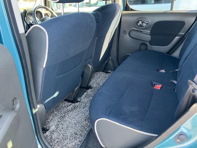 キューブ 15X インディゴ+プラズマ インテリキー2個 プッシュスタート ナビ DVD 電格ミラー オートエアコン ベンチシート プライバシーガラス(46枚目)