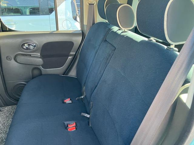 キューブ 15X インディゴ+プラズマ インテリキー2個 プッシュスタート ナビ DVD 電格ミラー オートエアコン ベンチシート プライバシーガラス(48枚目)