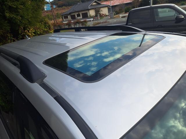 ルーフレール、サンルーフ付き