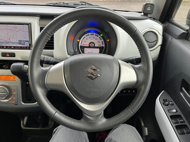 革巻きステアリング