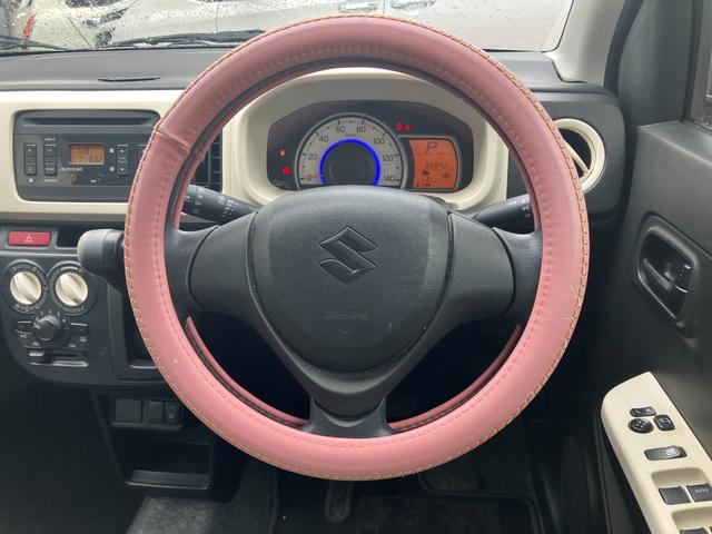 アルト S キーレスエントリー アイドリングストップ 電動格納ミラー シートヒーター CVT 盗難防止システム ABS ESC CD ミュージックプレイヤー接続可 衝突安全ボディ エアコン パワーステアリング(3枚目)