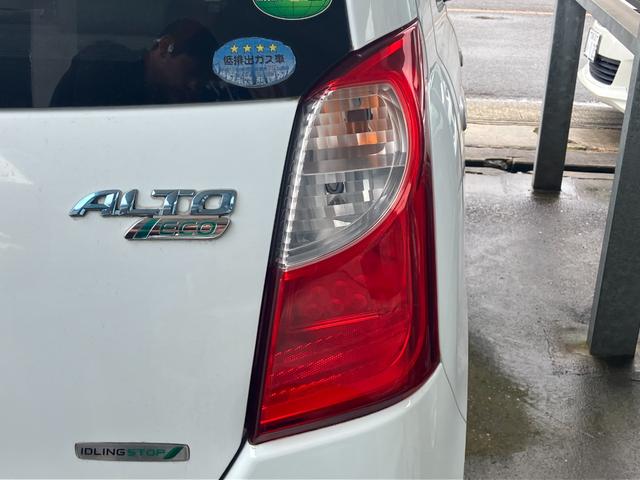 アルトエコ ECO-S バックカメラ ナビ スマートキー 電動格納ミラー CVT 盗難防止システム ABS CD DVD再生 Bluetooth 衝突安全ボディ エアコン パワーステアリング パワーウィンドウ(30枚目)